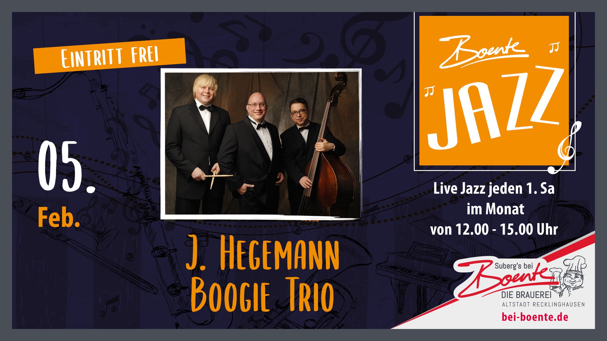 BoenteJazz - J. Hegemann Boogie Trio