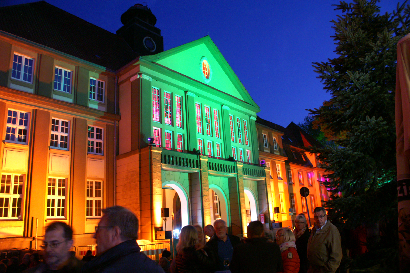 Rathausfest im Licht