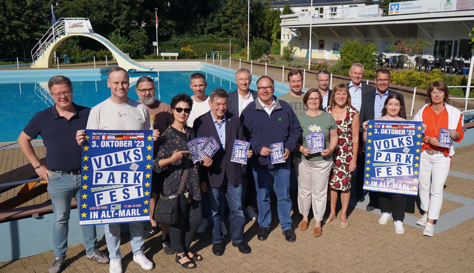 Start frei für das 31. VolksParkFest