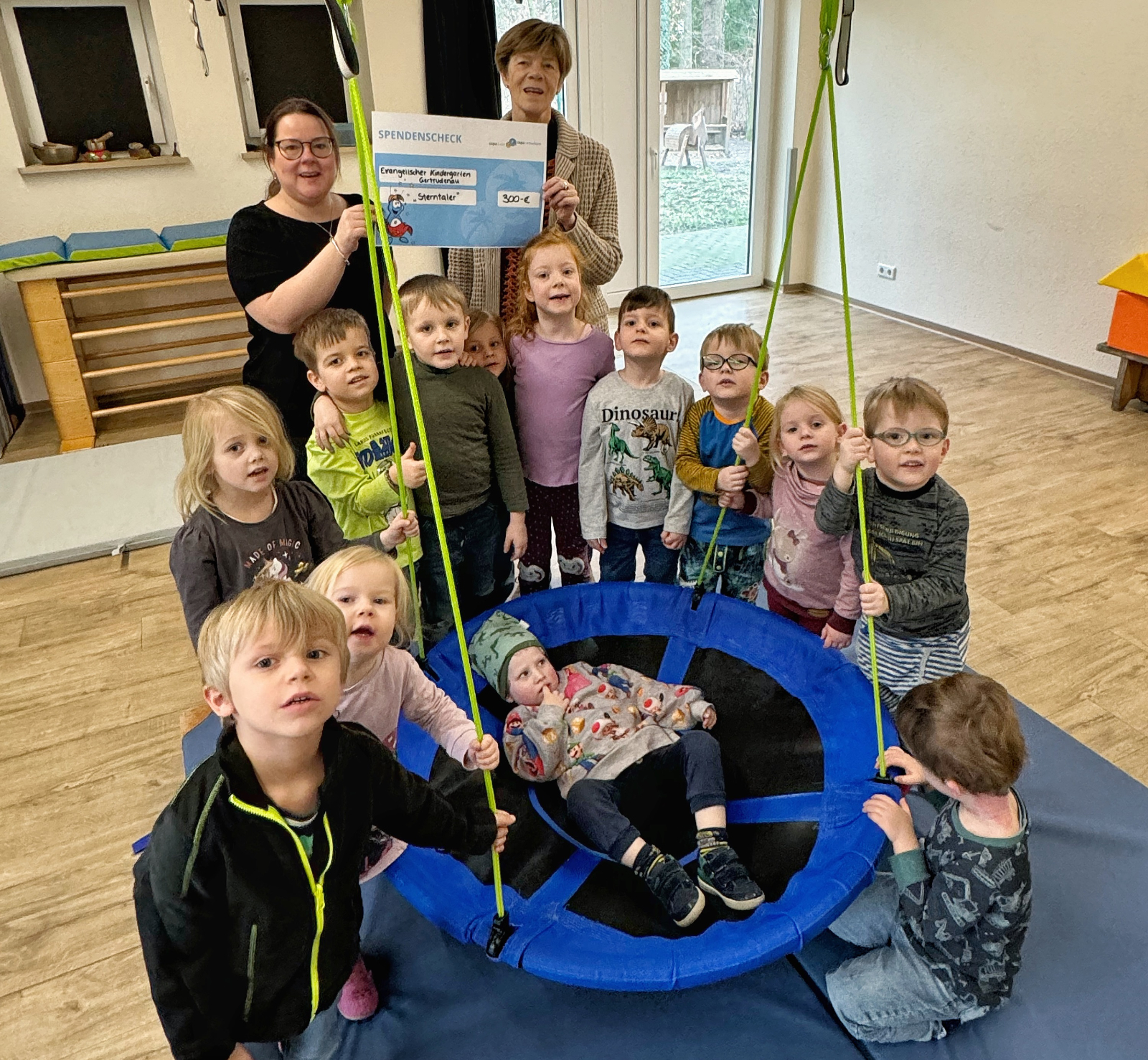 Sterntaler-Spende fließt in die Muckibude