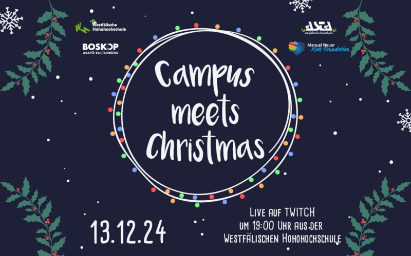 „Campus meets Christmas“ läutet Weihnachten ein