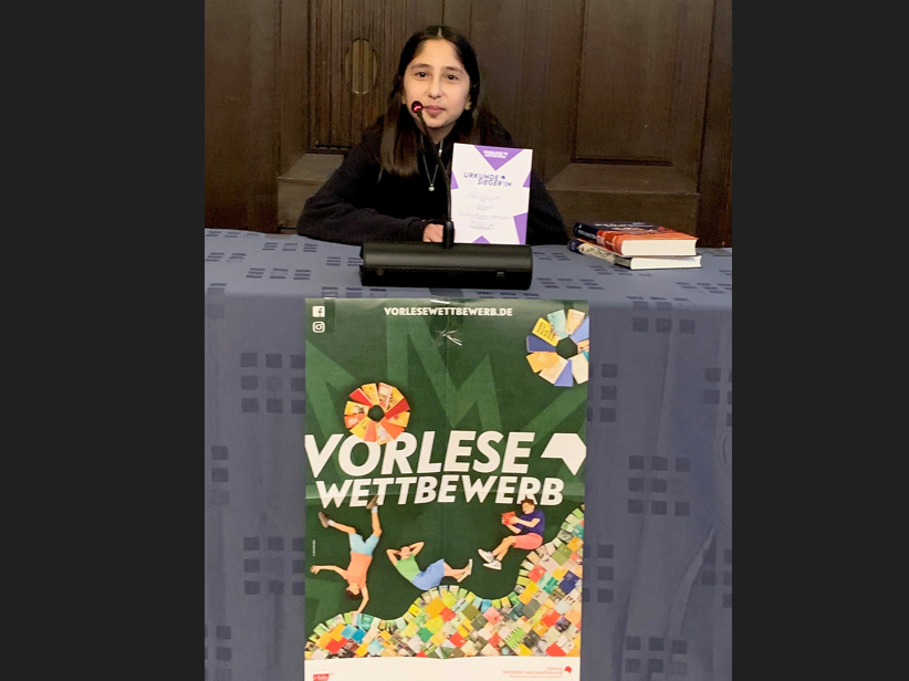 Gewinner des Vorlesewettbewerbs aus dem Vest