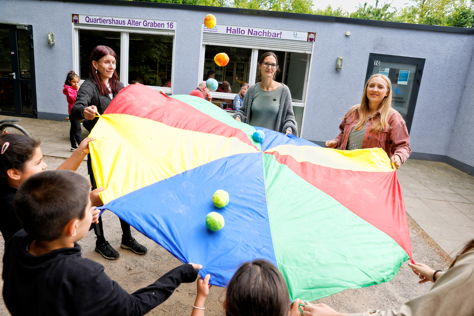 Offene Türen und offene Herzen