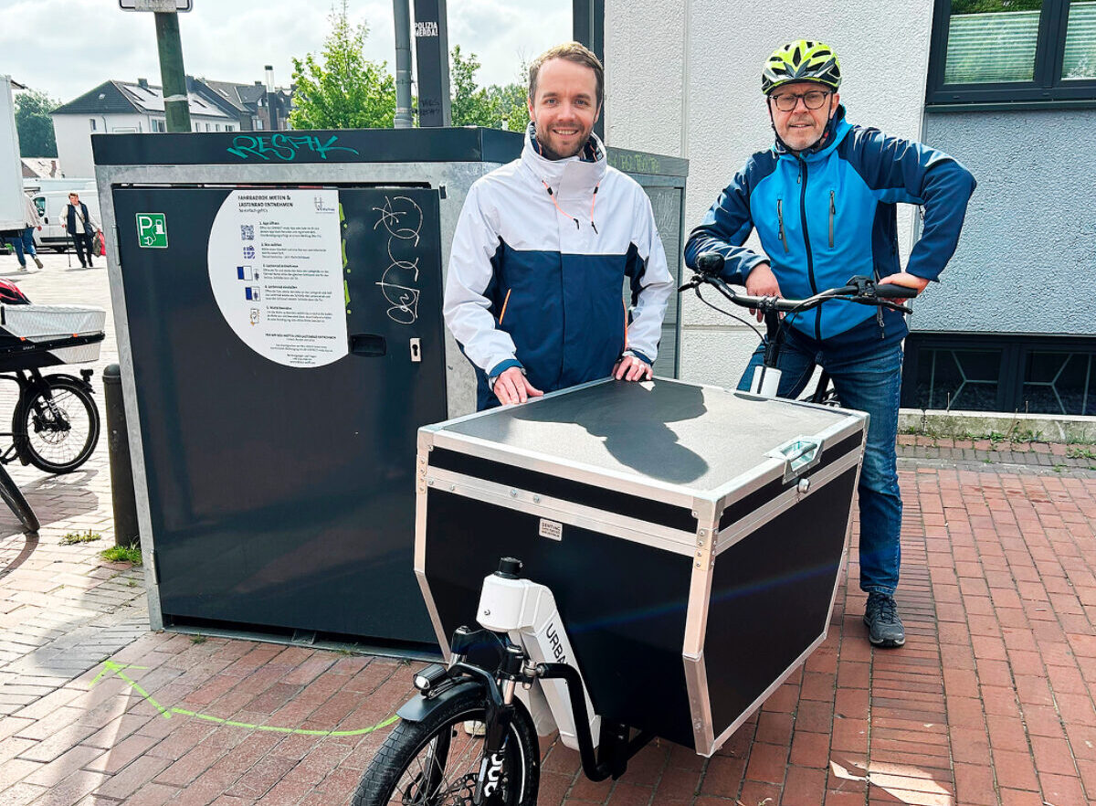 Elektro-Lastenrad kostenlos ausleihen