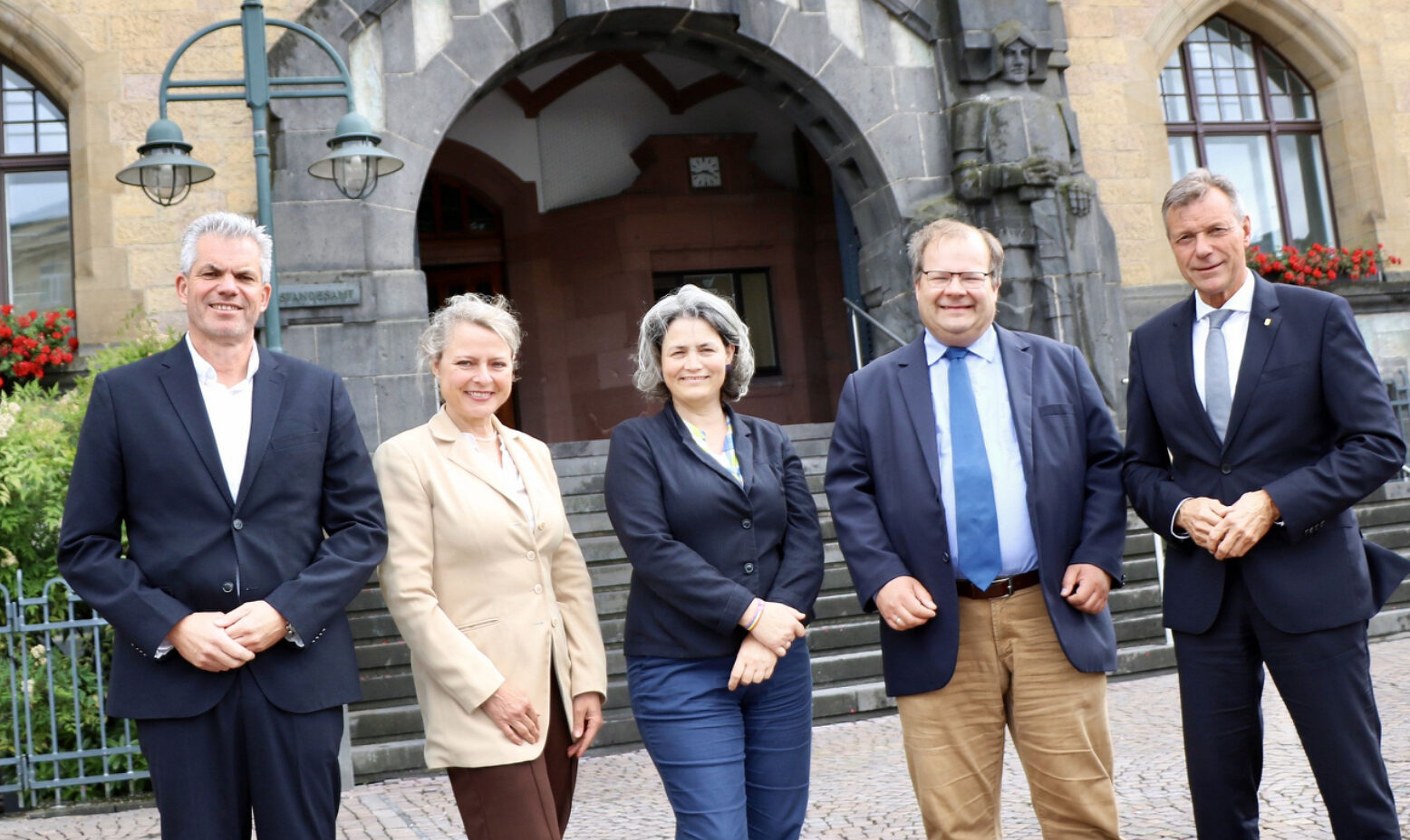 Bürgermeister Tesche begrüßt neue Kämmerin im Verwaltungsvorstand