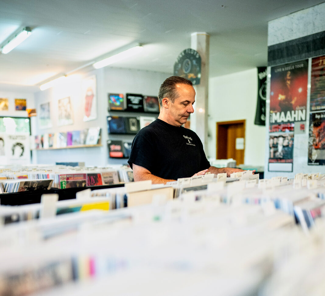 Zwischen Vinyl-Kisten und Rock’n’Roll