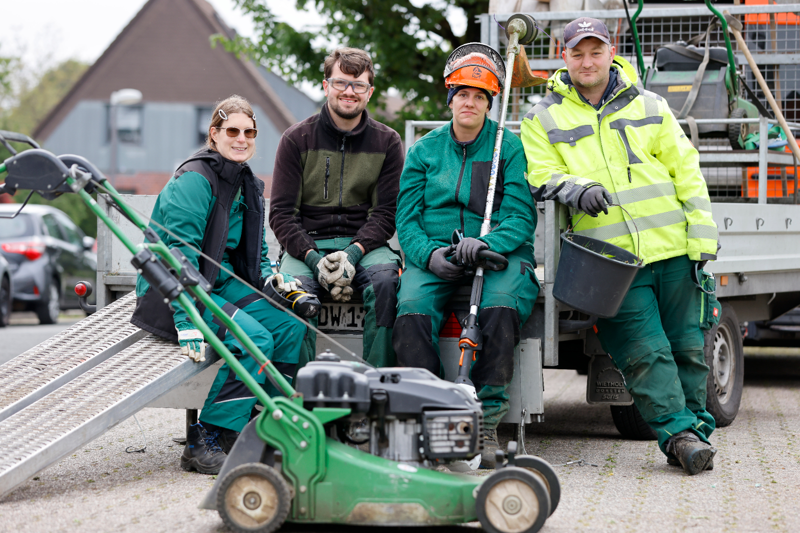 Grün, stark, gemeinsam