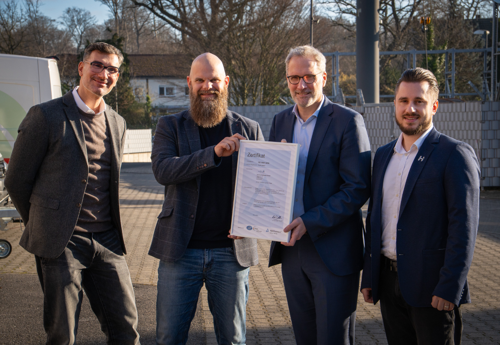 Energieeffizienz im Fokus: Zertifizierung für die Hertener Stadtwerke