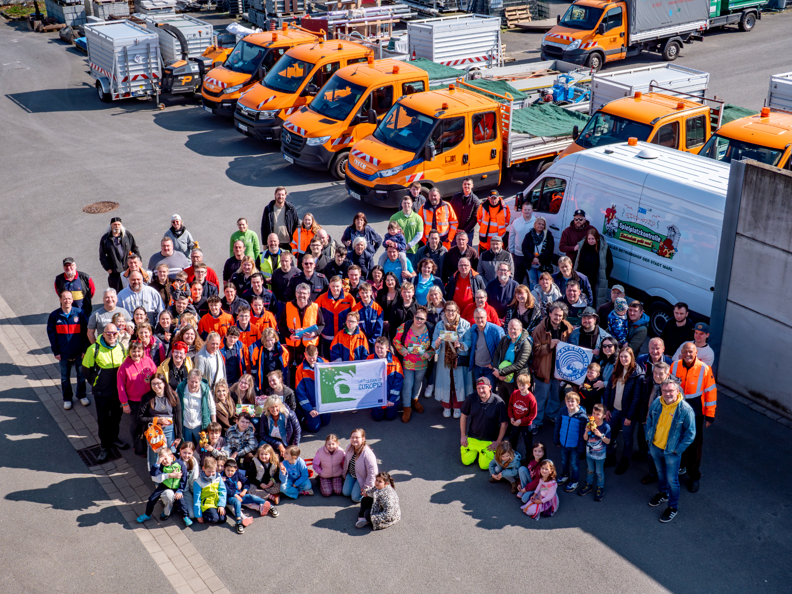 Fast 3000 Helfer beim 27. Marler Besentag