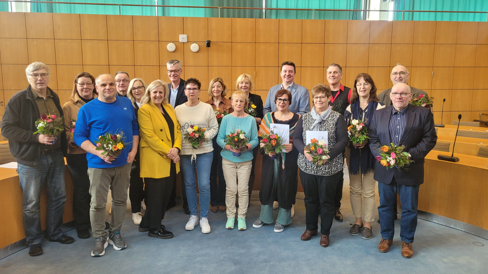 Langjährige Mitarbeitende der Stadtverwaltung geehrt und verabschiedet