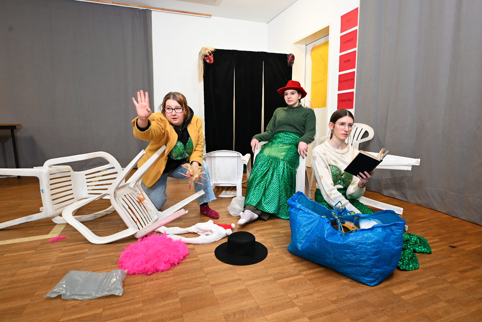 Sich selbstbewusst spielen