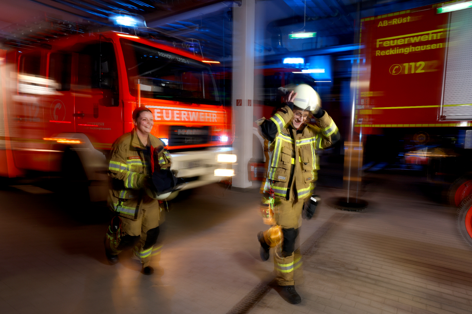 Kleine Feuer überall