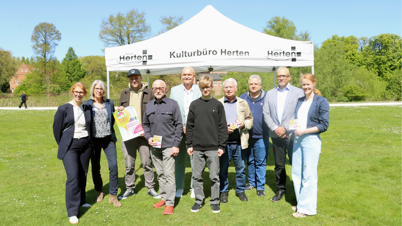 Kunst, Kultur und Familienprogramm im Schlosspark Herten