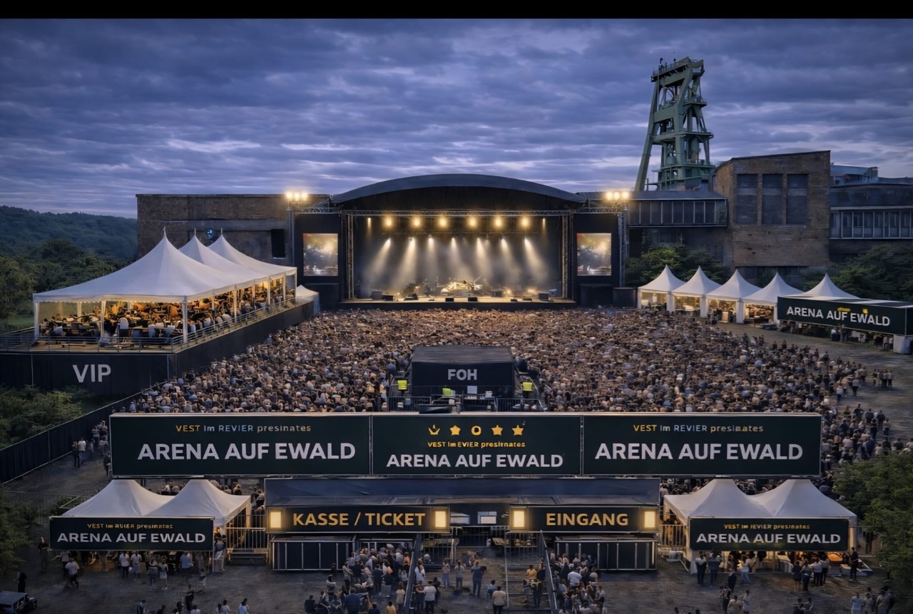 Arena auf Ewald bringt Fußball, Konzerte und Gemeinschaft zusammen