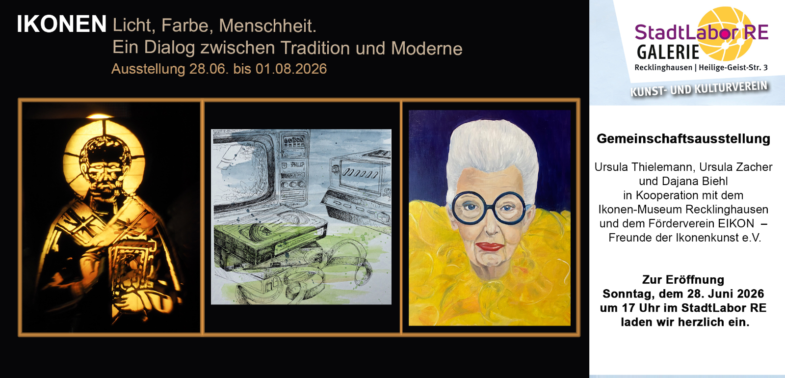 „Ikonen – Licht, Farbe, Menschheit“