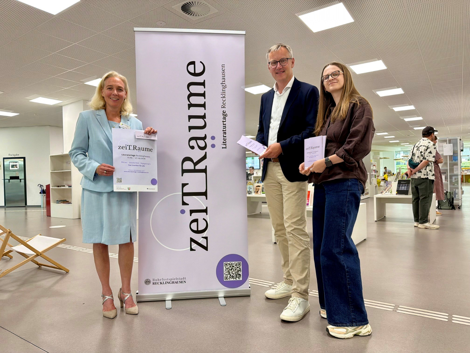 Literaturtage Recklinghausen unter dem Motto „ZeiTRäume“
