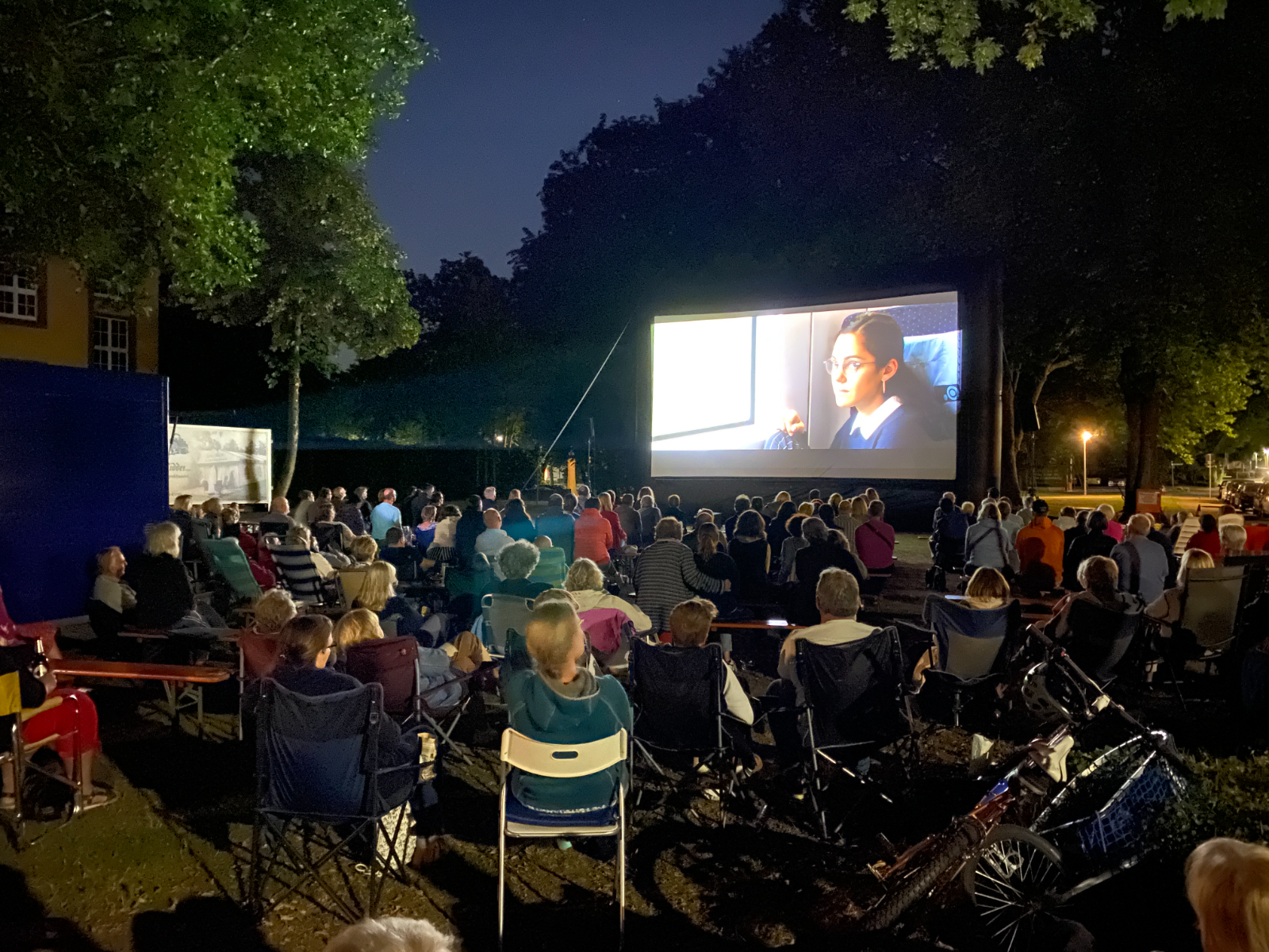 Großes Kino unter freiem Himmel