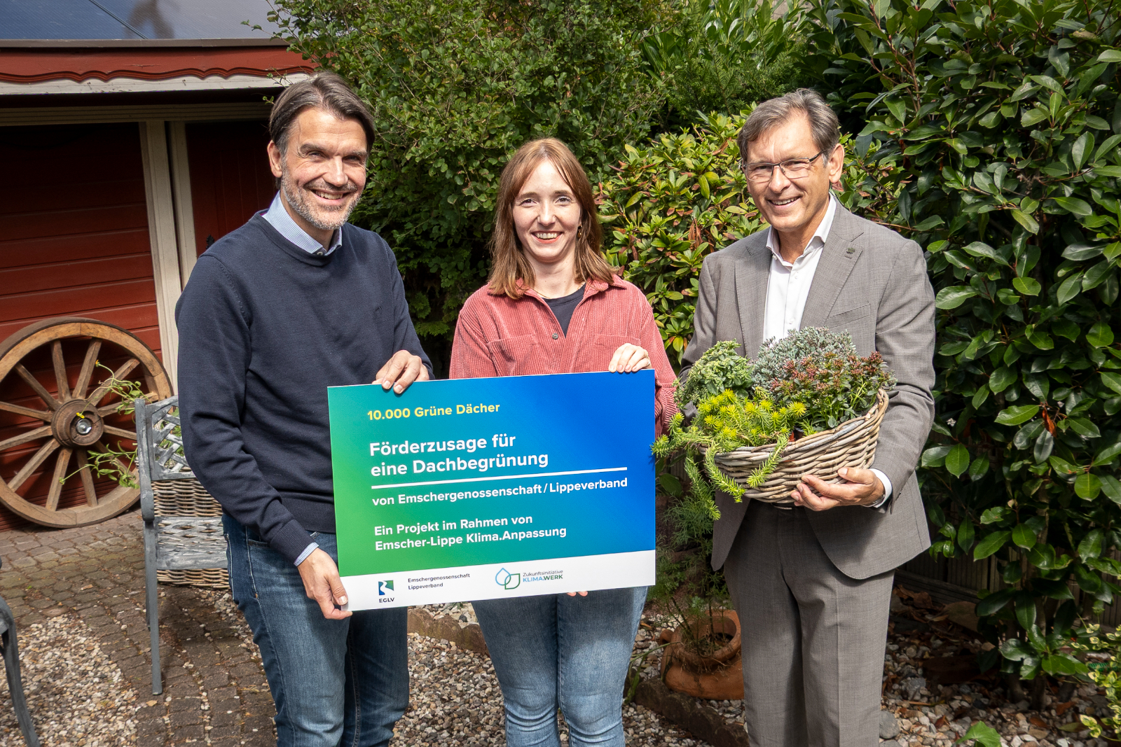 Natürliche Klimaanlage wächst bald auf dem Dach