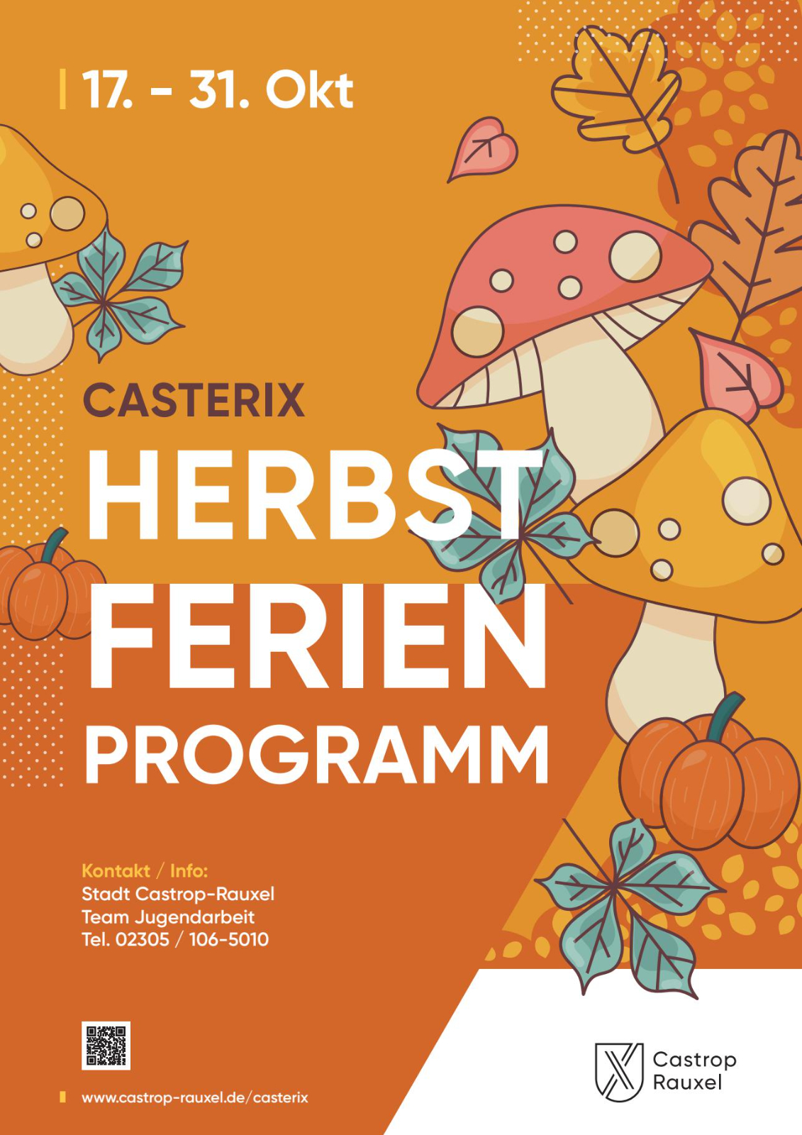 Casterix-Programm für die Herbstferien ist da!