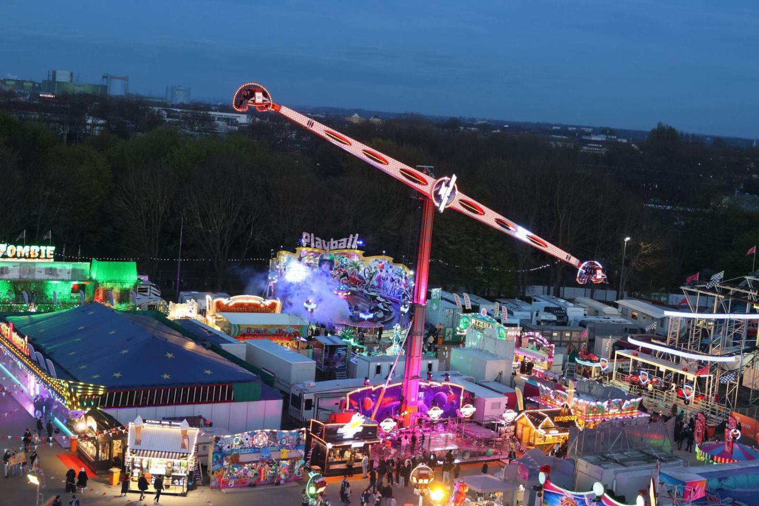 Herbstkirmes mit raketenstarkem Highlight