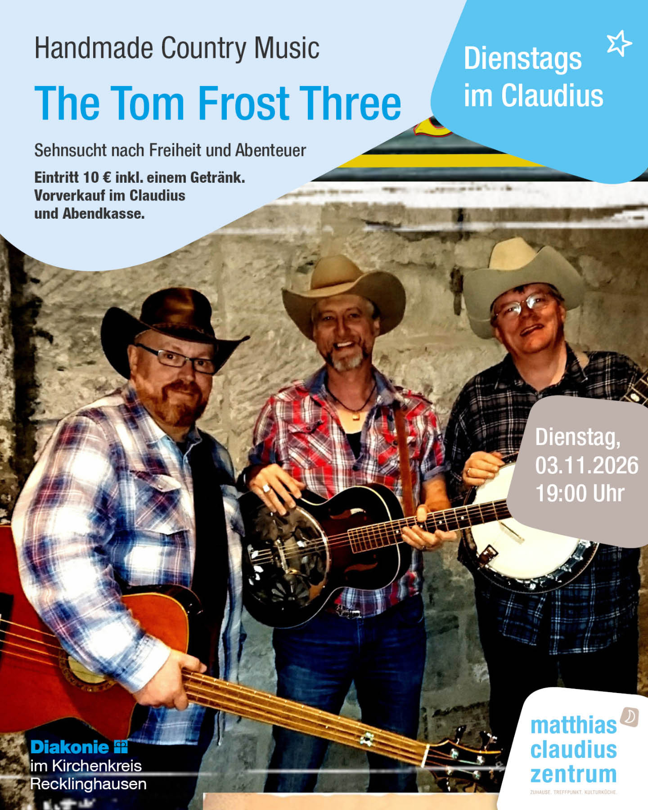Country-Concert im Claudius