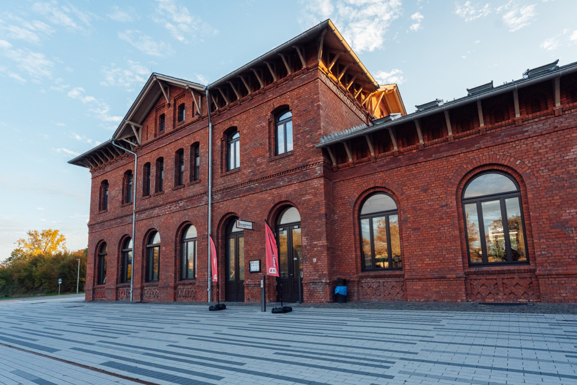 Das Gebäude des NRW-Wanderbahnhofs Dorsten. © mobil.nrw